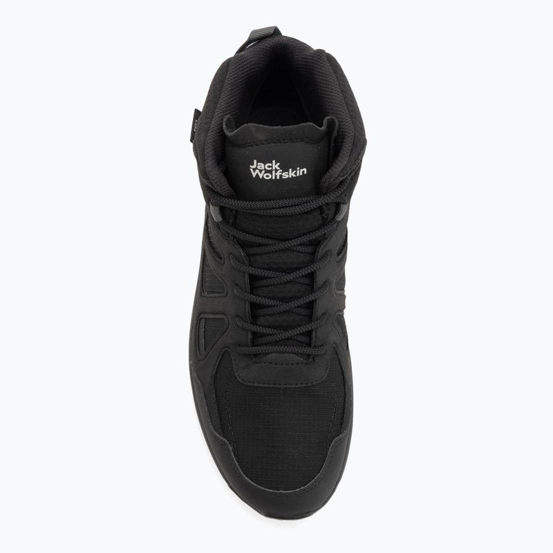 Pánské trekingové boty Jack Wolfskin Woodland 2 Texapore Mid black 5