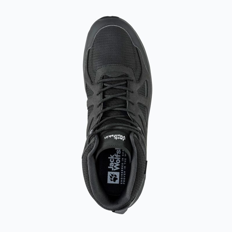 Pánské trekingové boty Jack Wolfskin Woodland 2 Texapore Mid black 12