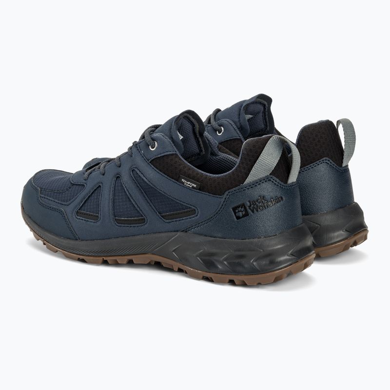 Pánské trekové boty Jack Wolfskin Woodland 2 Texapore Low night blue 3