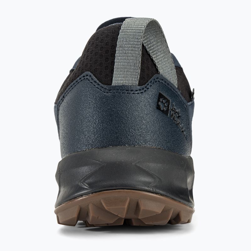 Pánské trekové boty Jack Wolfskin Woodland 2 Texapore Low night blue 7