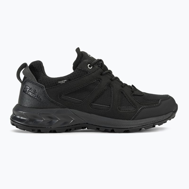 Pánské trekové boty Jack Wolfskin Woodland 2 Texapore Low black 2