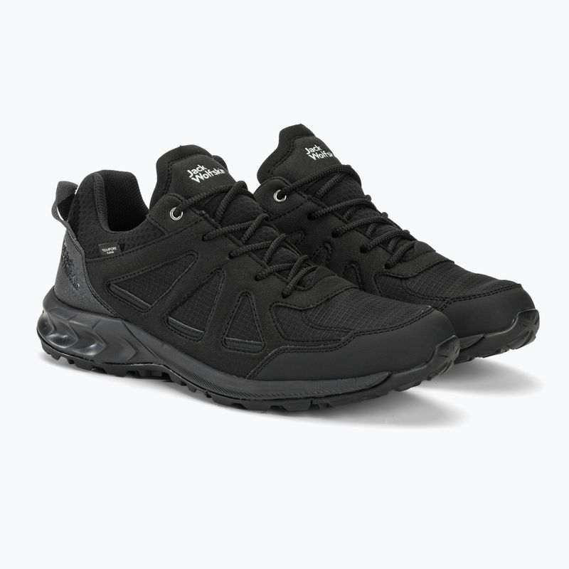 Pánské trekové boty Jack Wolfskin Woodland 2 Texapore Low black 4