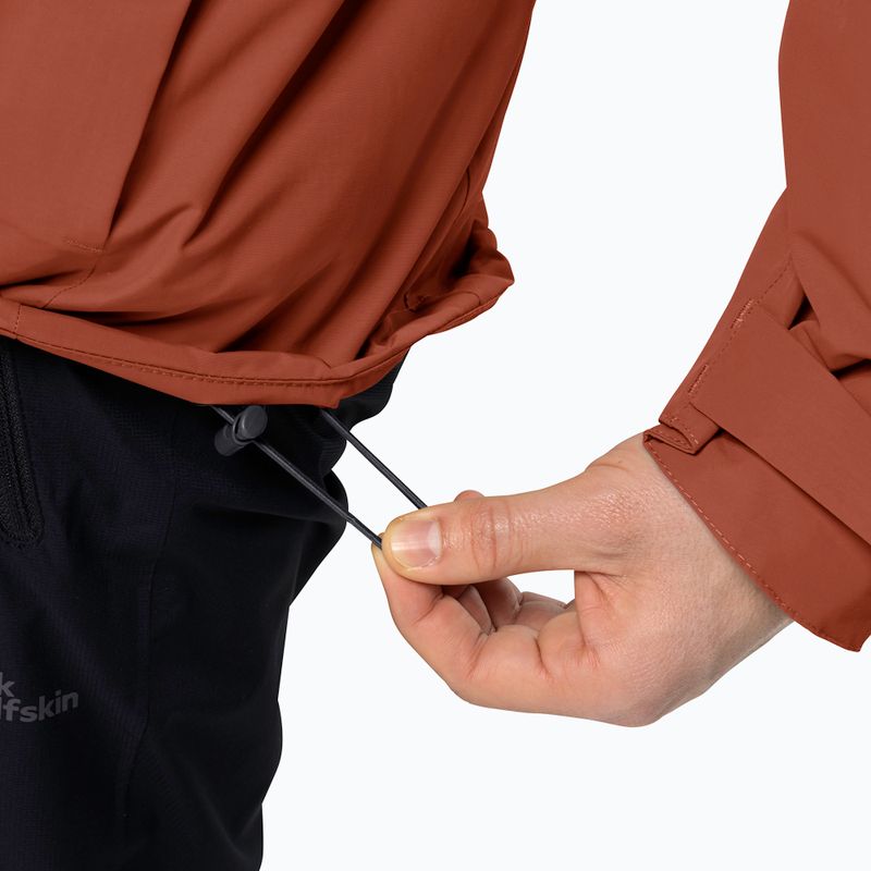 Jack Wolfskin pánská bunda do deště Romberg 3v1 carmine 7