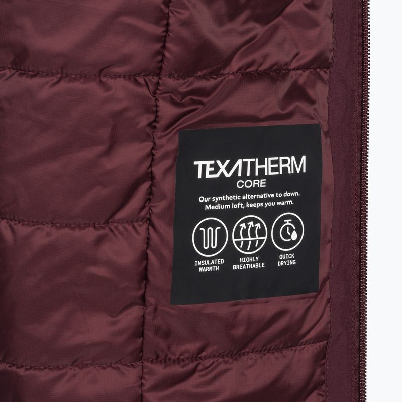 Dámská zimní bunda Jack Wolfskin Heidelstein Ins dark maroon 10