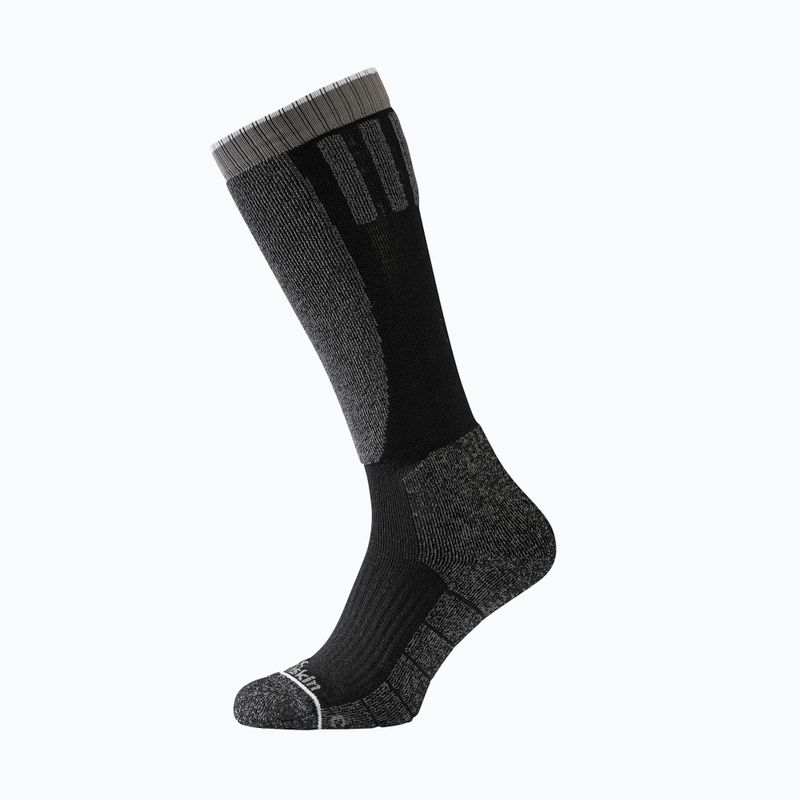 Jack Wolfskin Ski Merino H C trekingové ponožky černé 4