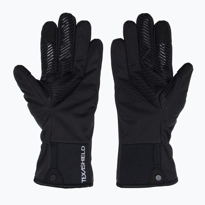 Cyklistické rukavice Jack Wolfskin Morobbia Light black 3