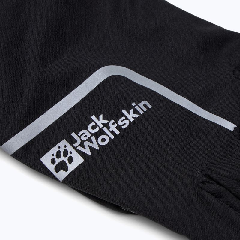 Cyklistické rukavice Jack Wolfskin Morobbia Light black 5
