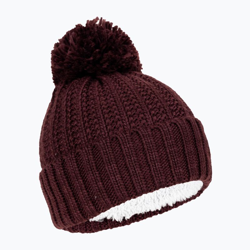 Dámská zimní čepice Jack Wolfskin Highloft Knit Beanie boysenberry