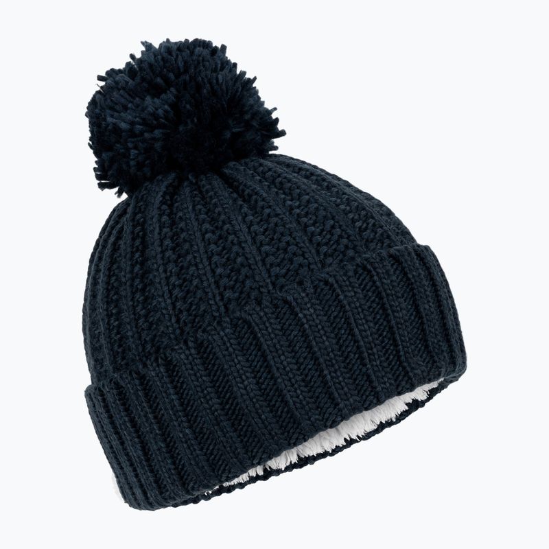 Dámská zimní čepice Jack Wolfskin Highloft Knit Beanie night blue 3