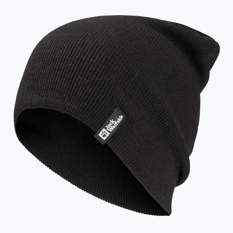 Zimní čepice Jack Wolfskin Rib black 2