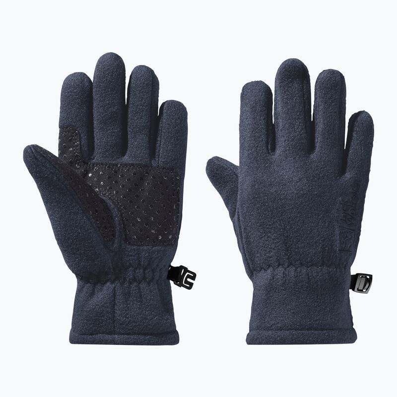 Dětské rukavice Jack Wolfskin Fleece Glove night blue