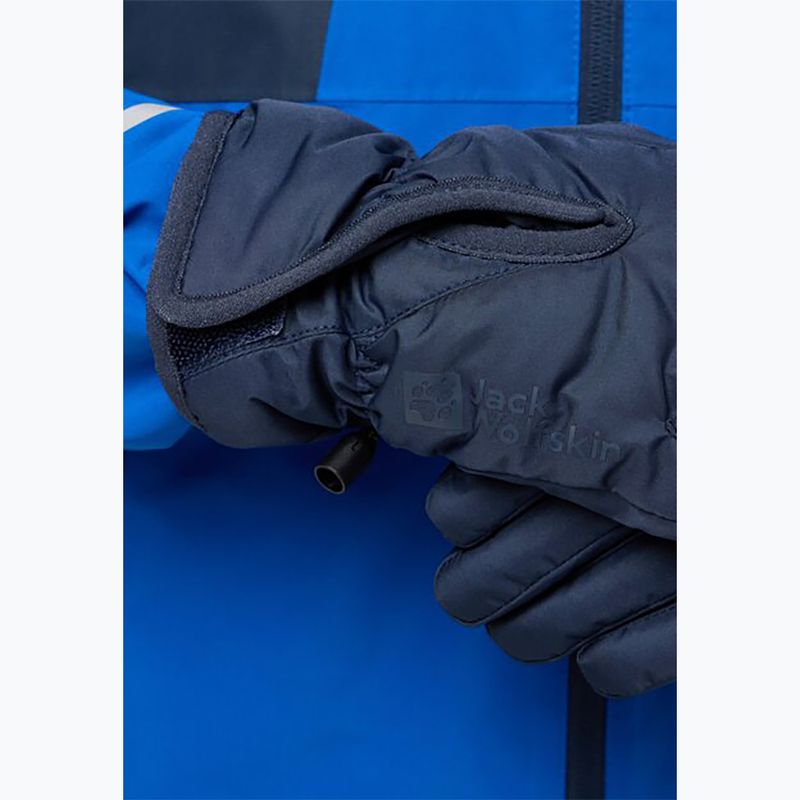 Dětské rukavice Jack Wolfskin Easy Entry night blue 3