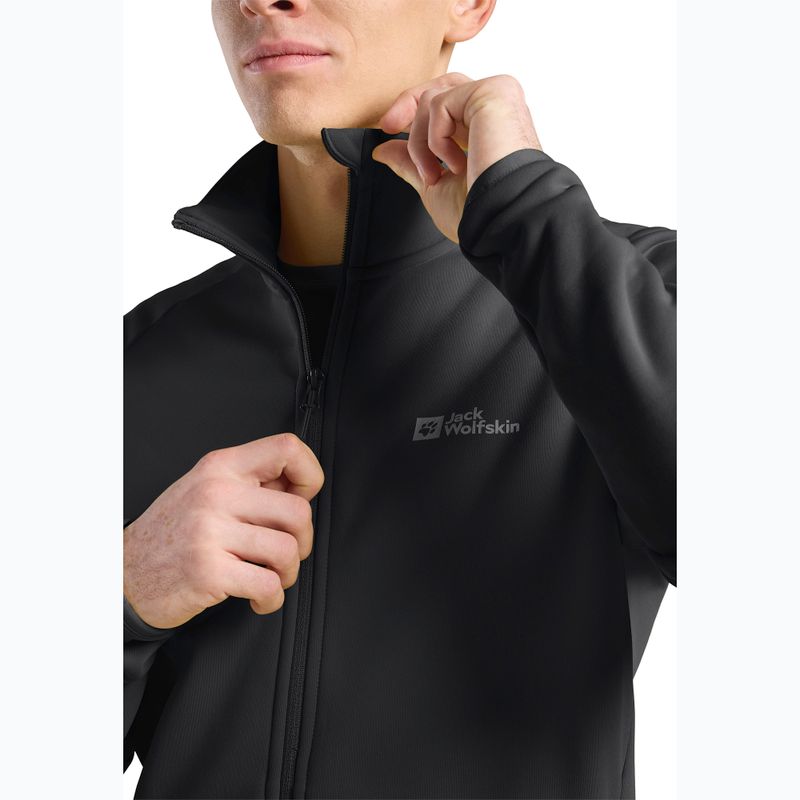 Dámská fleecová mikina Jack Wolfskin Baiselberg Fz black 4