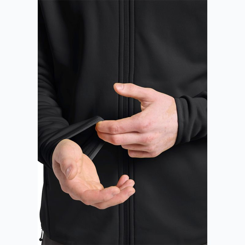 Dámská fleecová mikina Jack Wolfskin Baiselberg Fz black 6