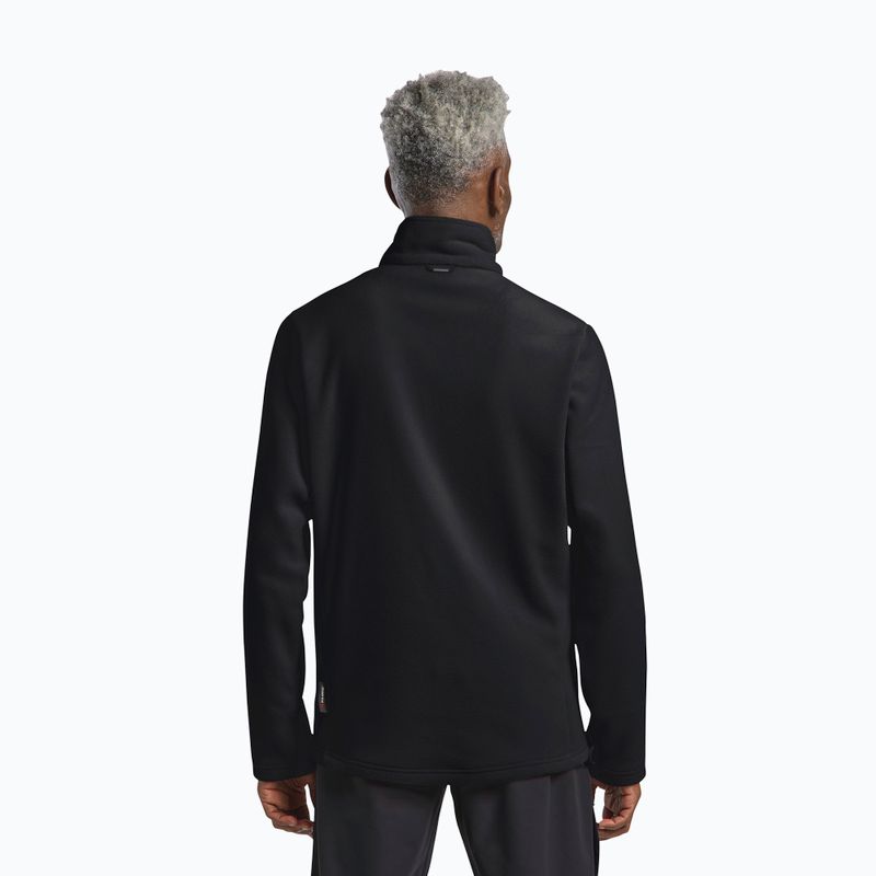 Pánská fleecová mikina Jack Wolfskin Winterstein Fz black 3