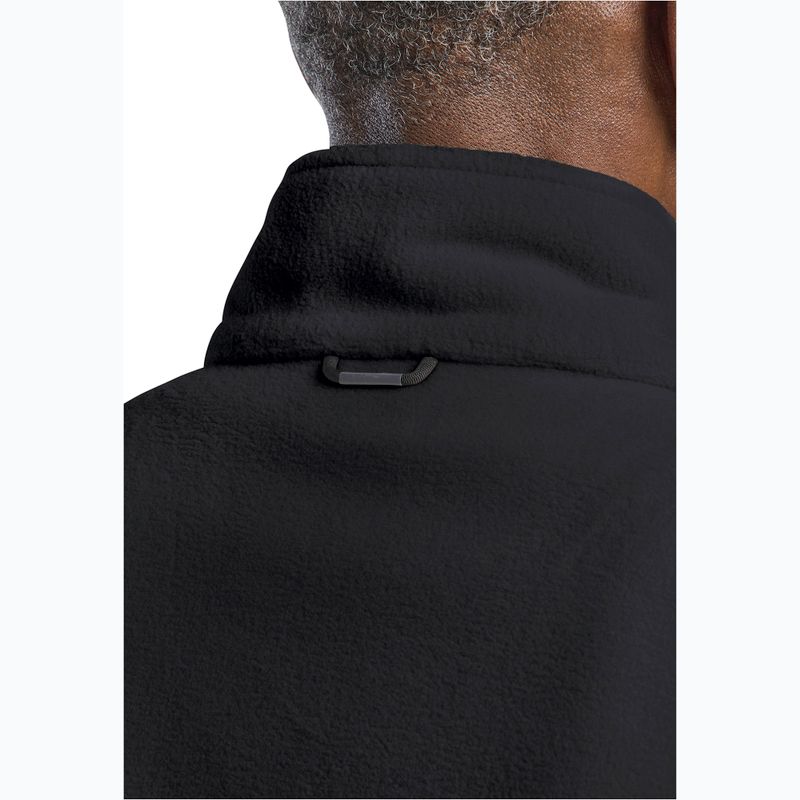 Pánská fleecová mikina Jack Wolfskin Winterstein Fz black 5