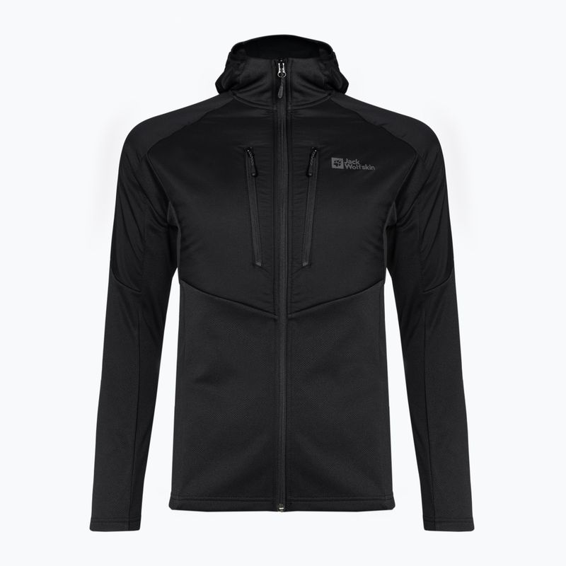 Pánská hybridní bunda Jack Wolfskin Alpgrat Pro Ins Fz black 5