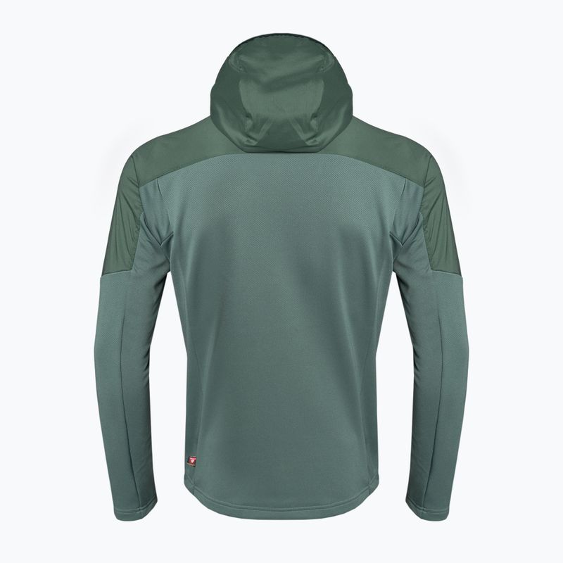 Pánská hybridní bunda Jack Wolfskin Alpgrat Pro Ins Fz hedge green 6