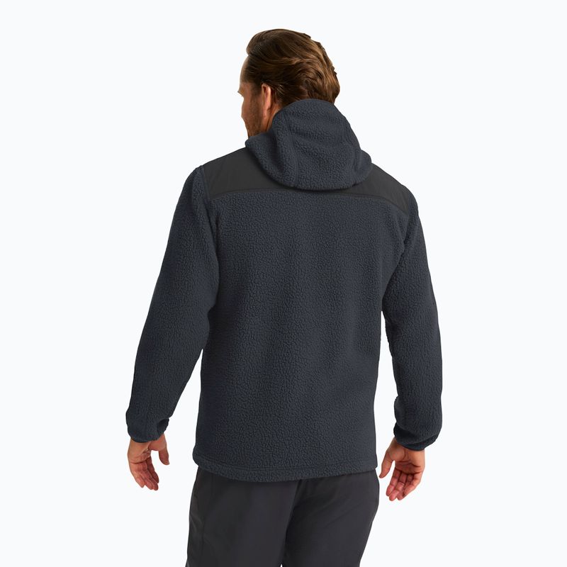 Pánská fleecová mikina Jack Wolfskin Kammweg Pile Fz phantom 3