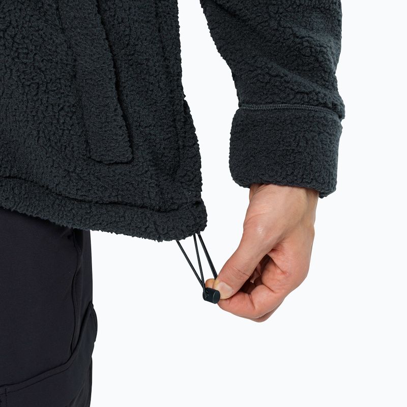 Pánská fleecová mikina Jack Wolfskin Felslicht Hooded night blue 5