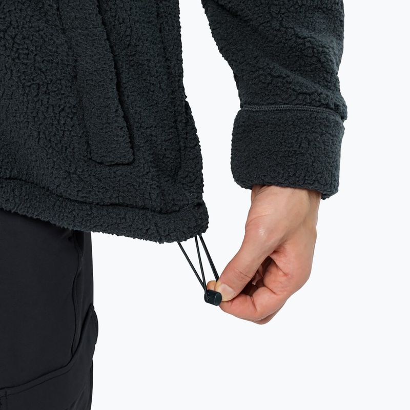 Pánská fleecová mikina Jack Wolfskin Felslicht Hooded night blue 6