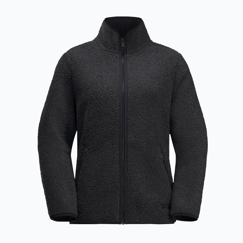 Dámská fleecová mikina Jack Wolfskin High Curl black 4