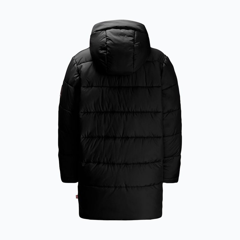 Dětská zateplená bunda Jack Wolfskin Teen Ins Long granite black 6