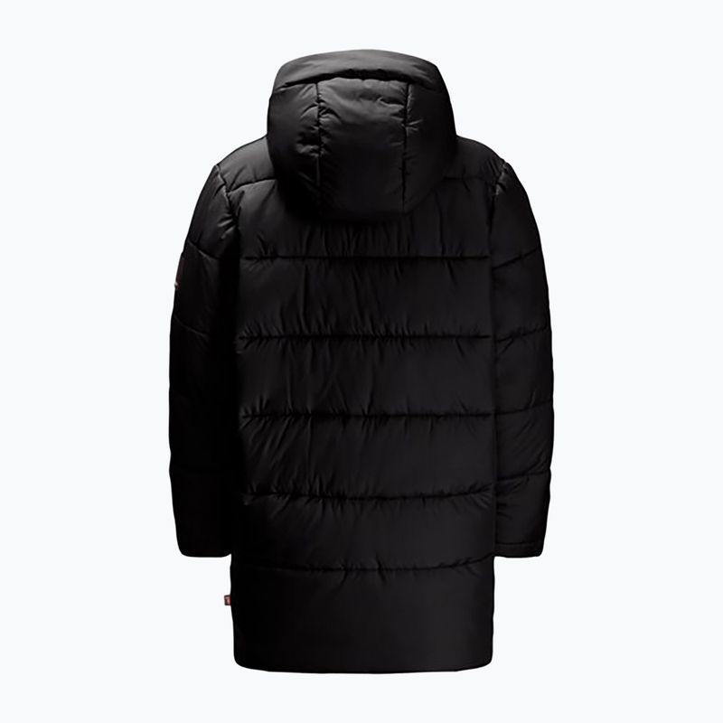 Dětská zateplená bunda Jack Wolfskin Teen Ins Long granite black 5