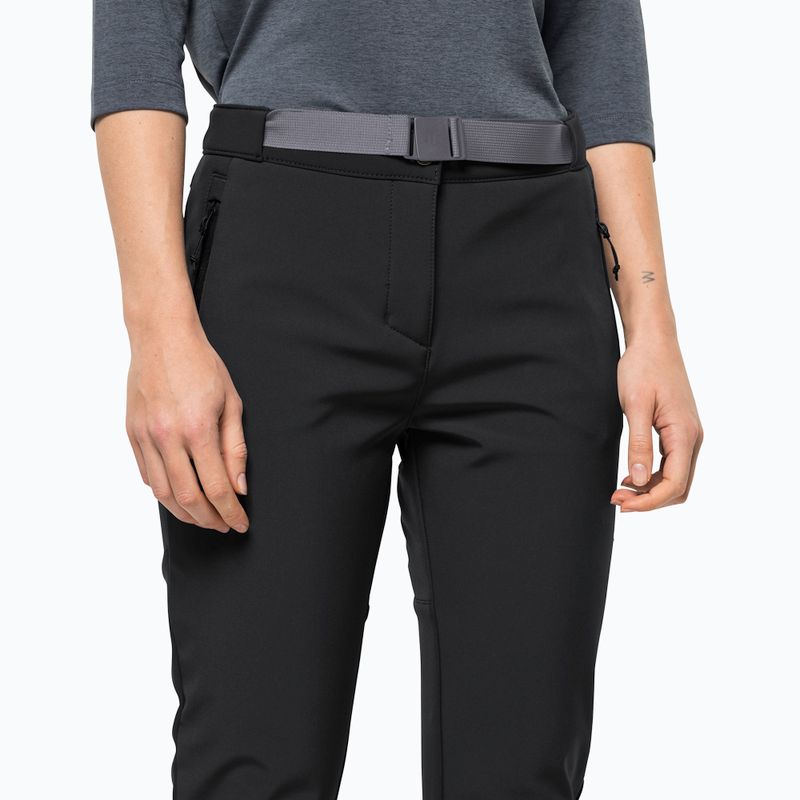 Dámské trekové kalhoty Jack Wolfskin Stollberg black 3
