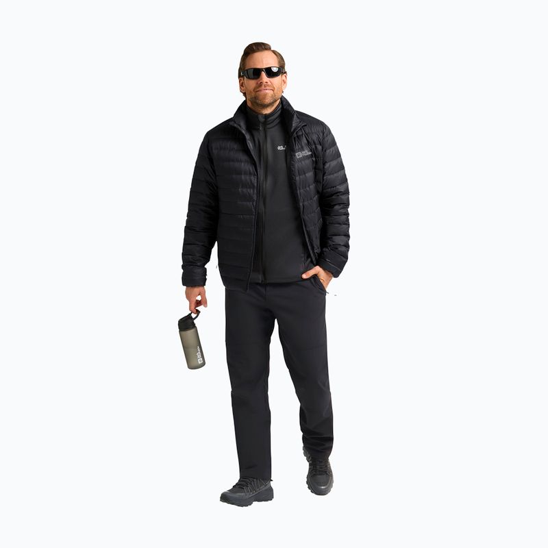 Pánská péřová bunda Jack Wolfskin Pilvi Down black 2