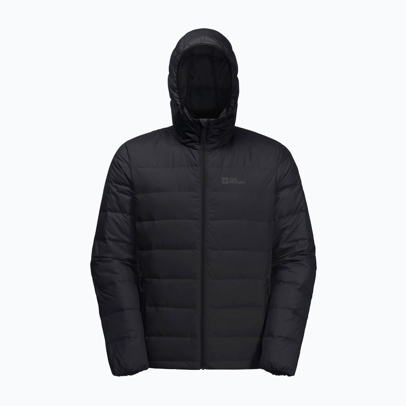 Pánská bunda do deště Jack Wolfskin Ather Down Hoody černá 7