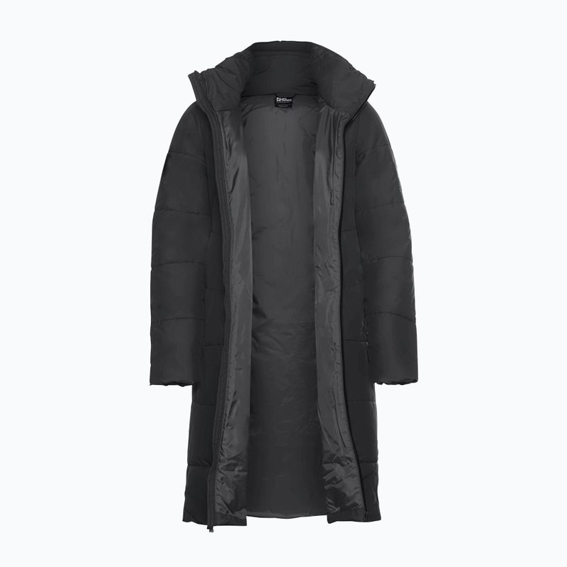 Dámský péřový kabát Jack Wolfskin Deutzer Coat black 10