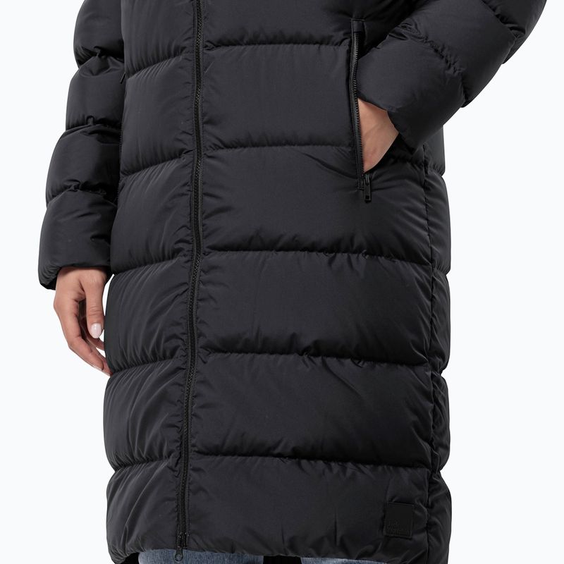 Dámská péřová bunda Jack Wolfskin Frozen Palace černá 5