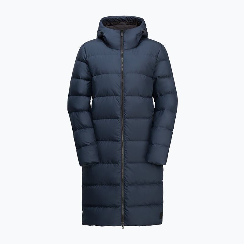 Dámský péřový kabát Jack Wolfskin Frozen Palace night blue 6