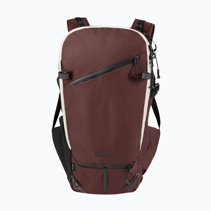 Jack Wolfskin Alpspitze 25 l lyžařský batoh tmavě bordó