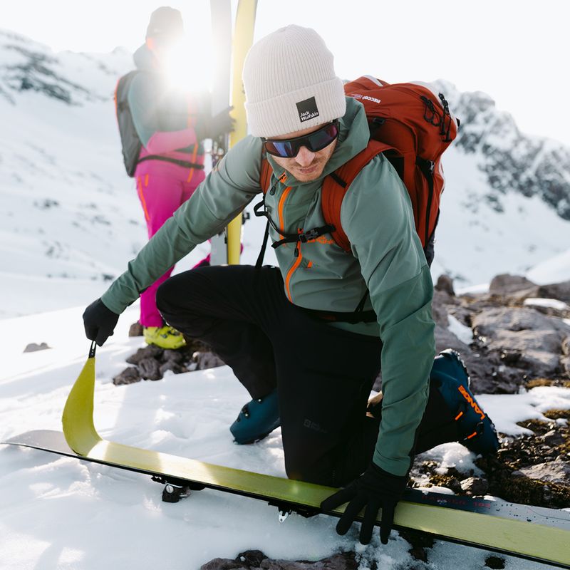 Jack Wolfskin Alpspitze 25 l lyžařský batoh tmavě bordó 8