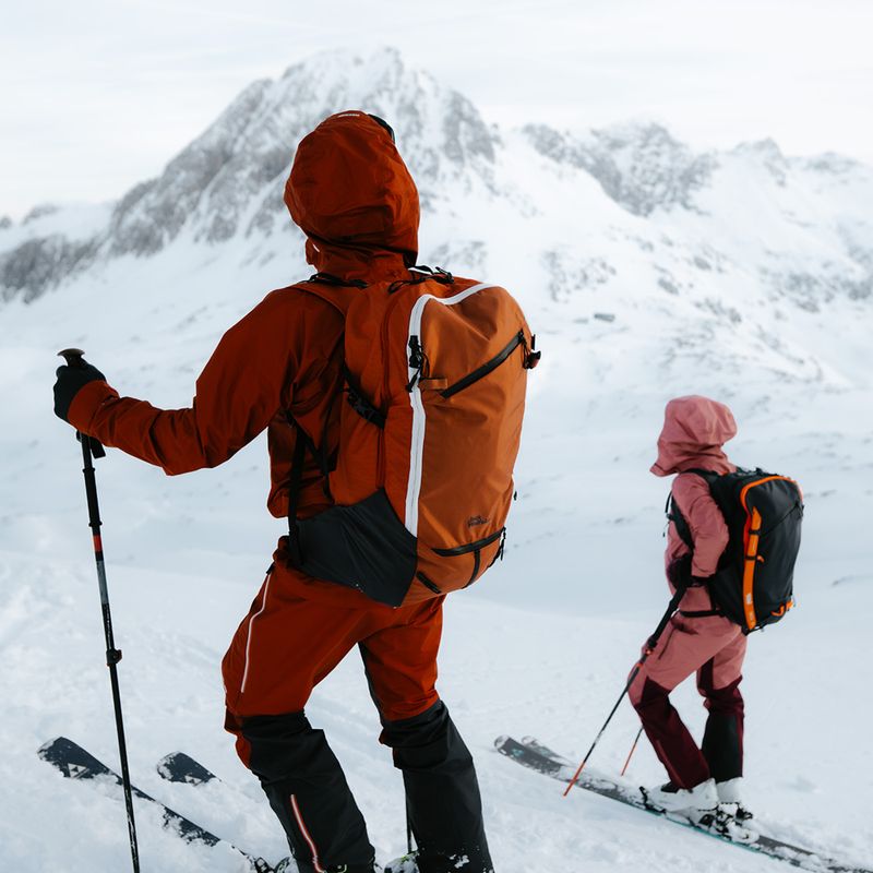 Batoh Jack Wolfskin Alpspitze 25 l phantom pro skialpinismus 8