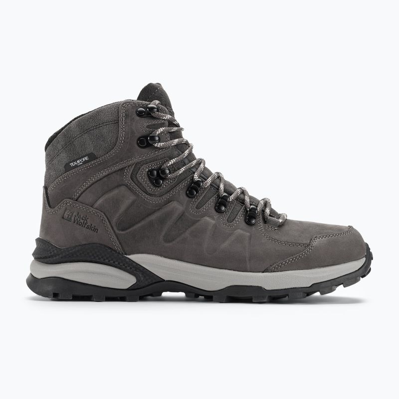 Jack Wolfskin pánské trekové boty Refugio Prime Texapore Mid slate grey 2