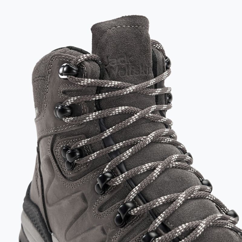 Jack Wolfskin pánské trekové boty Refugio Prime Texapore Mid slate grey 8