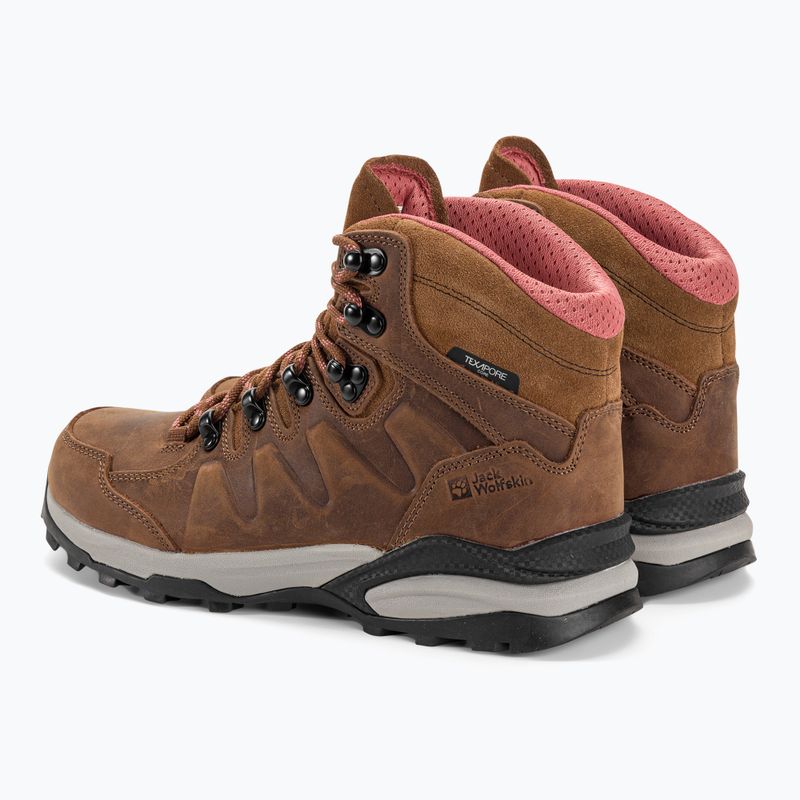 Dámské trekové boty Jack Wolfskin Refugio Prime Texapore Mid fawn 4