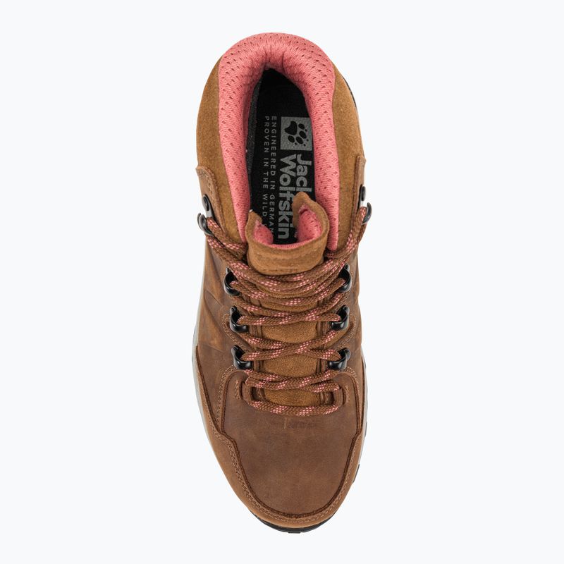 Dámské trekové boty Jack Wolfskin Refugio Prime Texapore Mid fawn 7