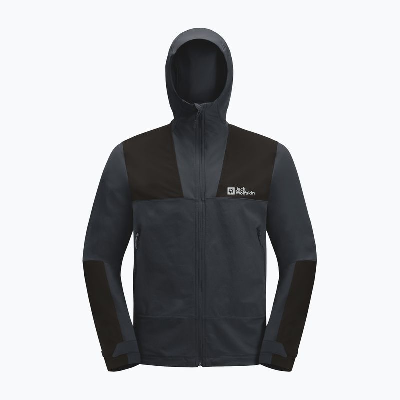 Pánská softshellová bunda Jack Wolfskin Andur phantom 5