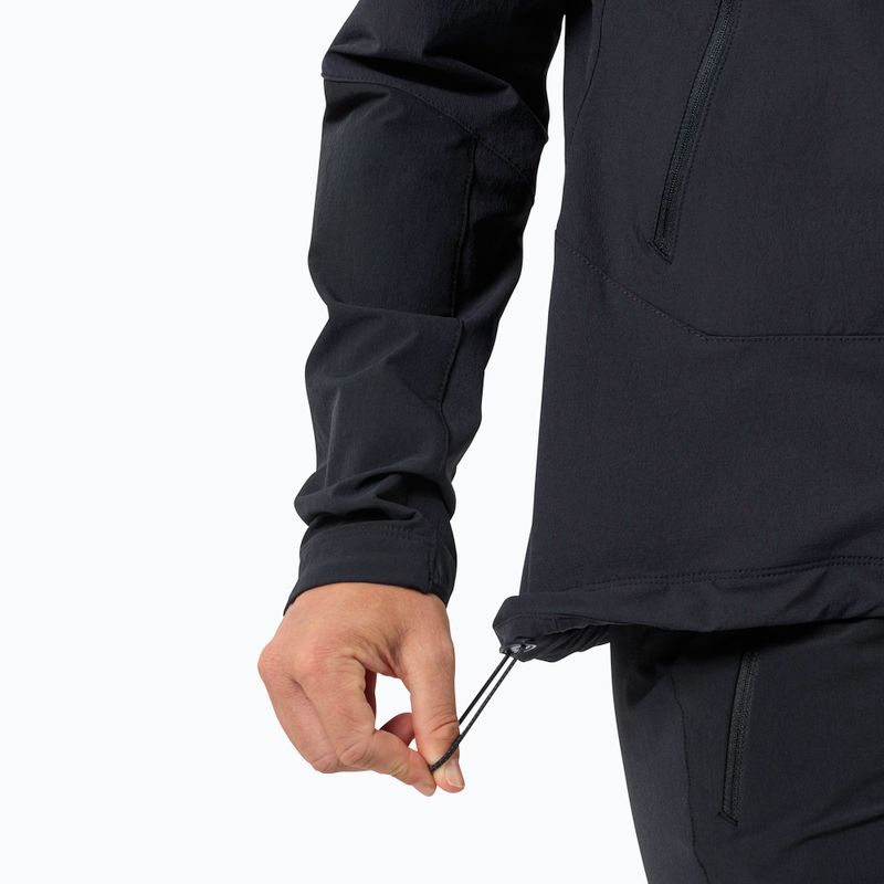 Dámská softshellová bunda Jack Wolfskin Andur black 5
