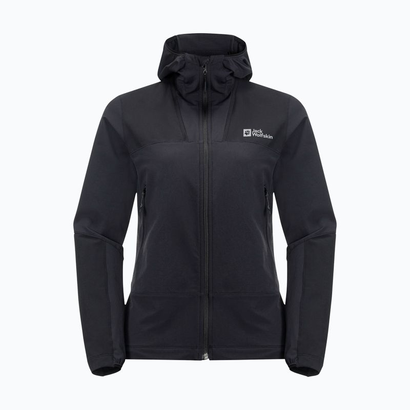 Dámská softshellová bunda Jack Wolfskin Andur black 6