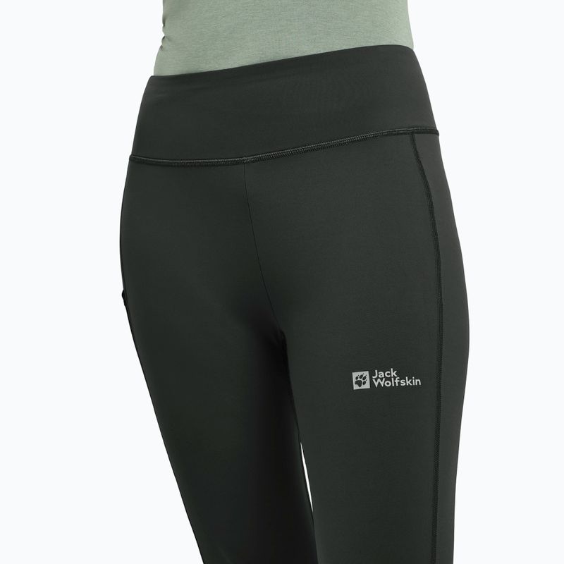 Dámské trekové kalhoty Jack Wolfskin Klintal Tights black 4