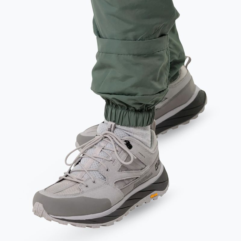 Pánské trekové kalhoty Jack Wolfskin Barrier hedge green 5