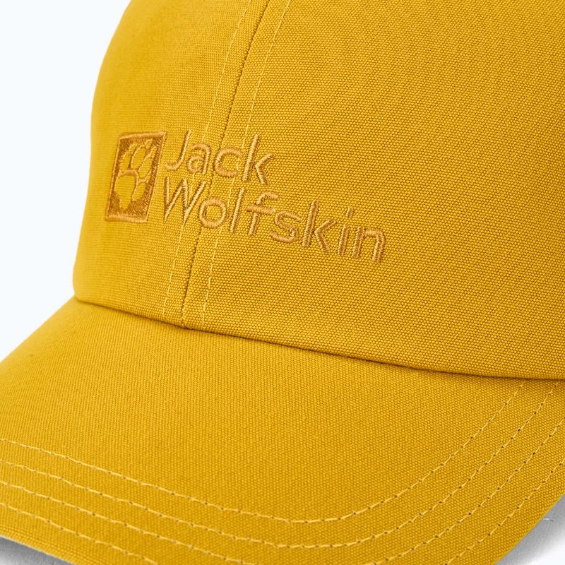 Kšiltovka  Jack Wolfskin Baseball Cap curry 4