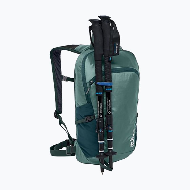 Turistický batoh Jack Wolfskin Prelight Shape 15 l jade green 4