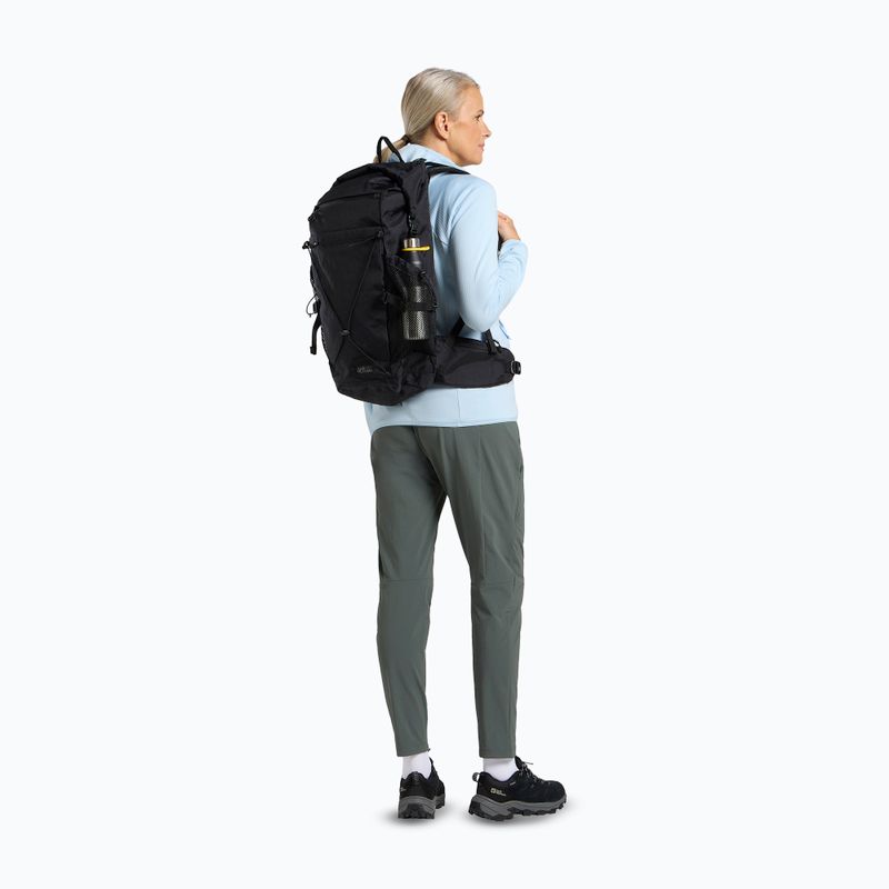 Turistický batoh Jack Wolfskin Wandermood Rolltop 30 l granite black 12