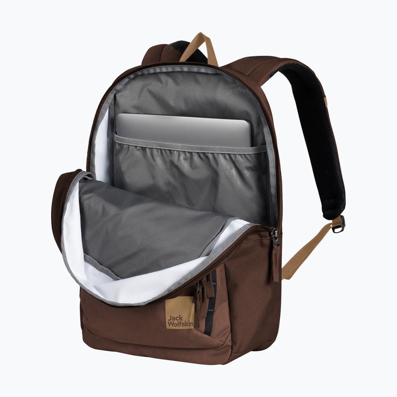 Městský batoh Jack Wolfskin Hasensprung 23 l dark mahogany 9